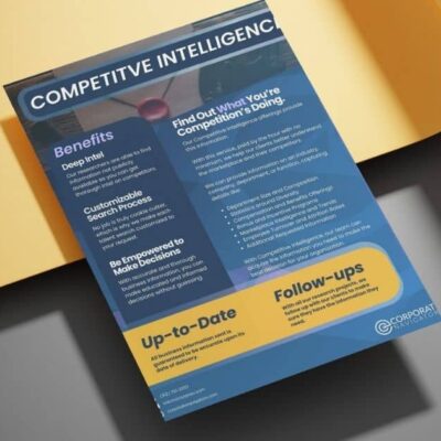 competitive intelligence flyer