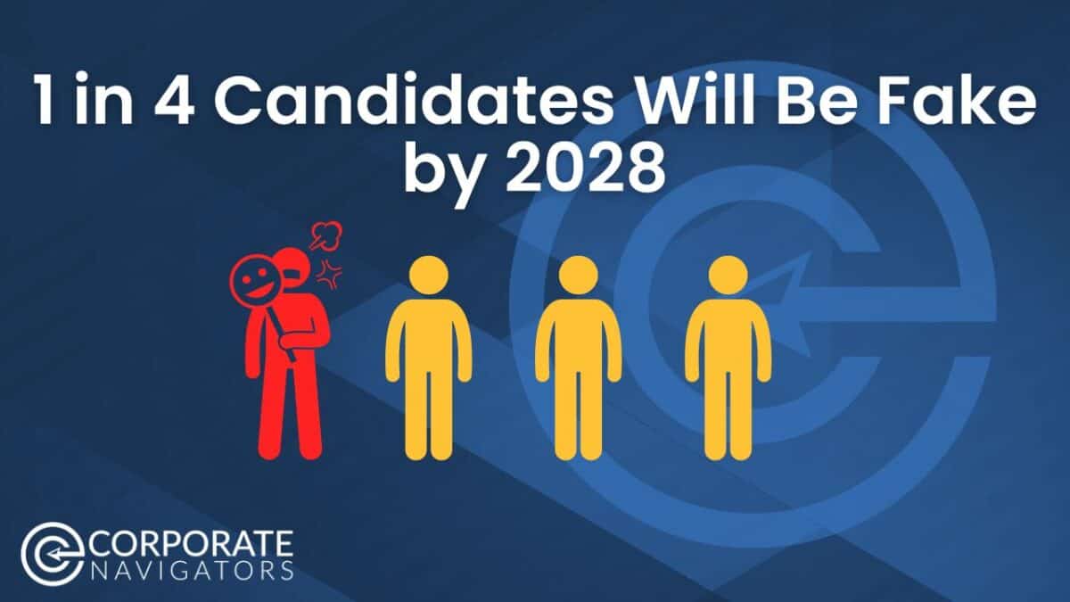 one in 4 candidates will be fake by 2028