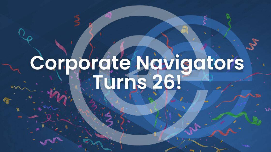 Corporate Navigators turns 26
