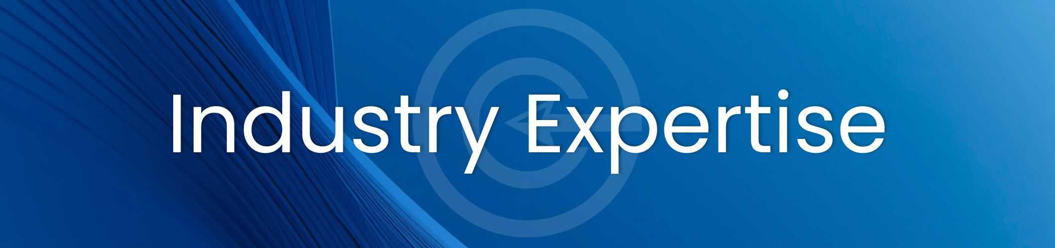 Industry Expertise