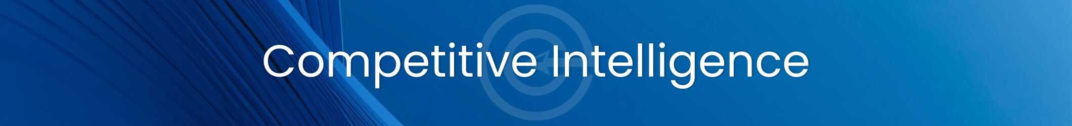 competitive intelligence banner