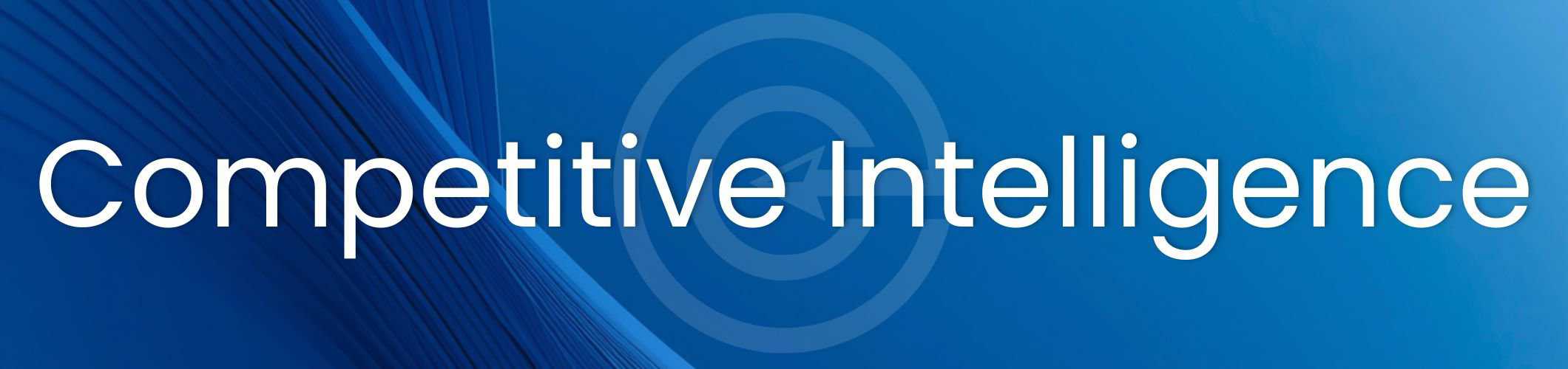 competitive intelligence title banner