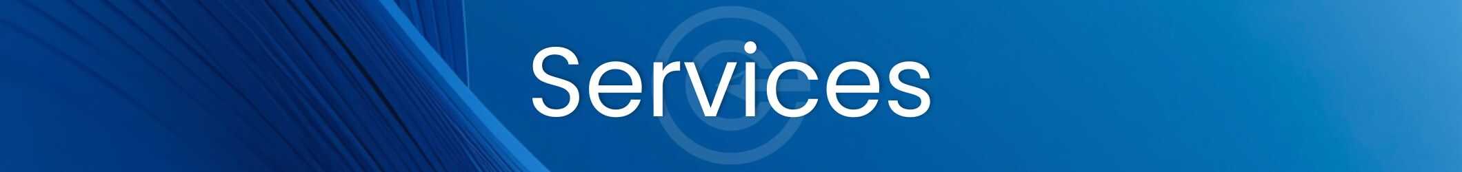 services banner thin