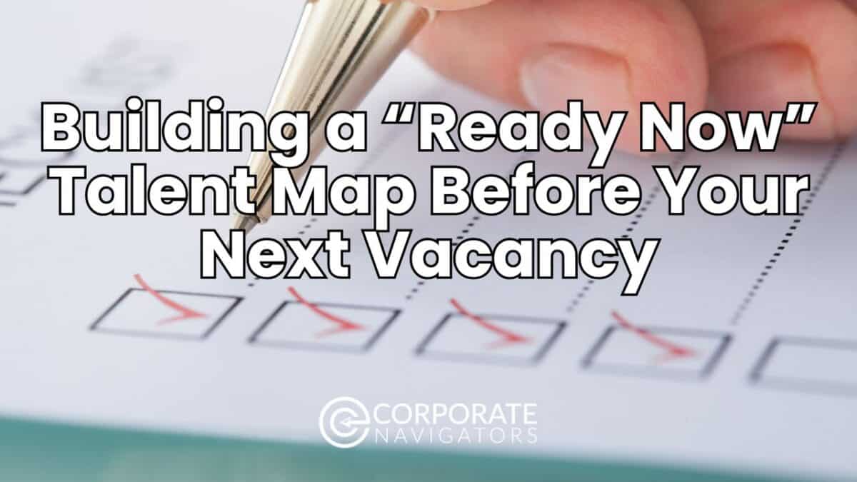 building a ready now talent map