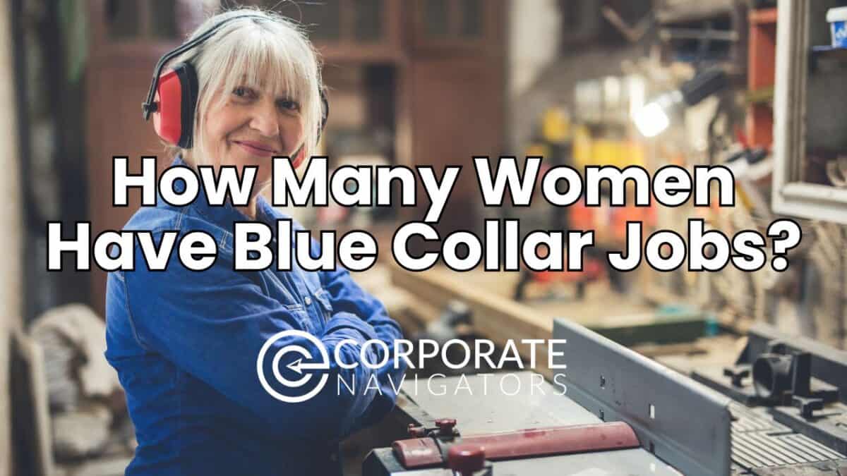 how many women have blue-collar jobs