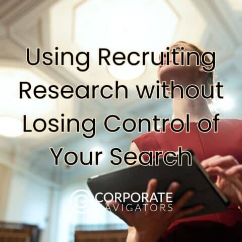 Having a Recruiting Research Partner While Being in Control of Your Search