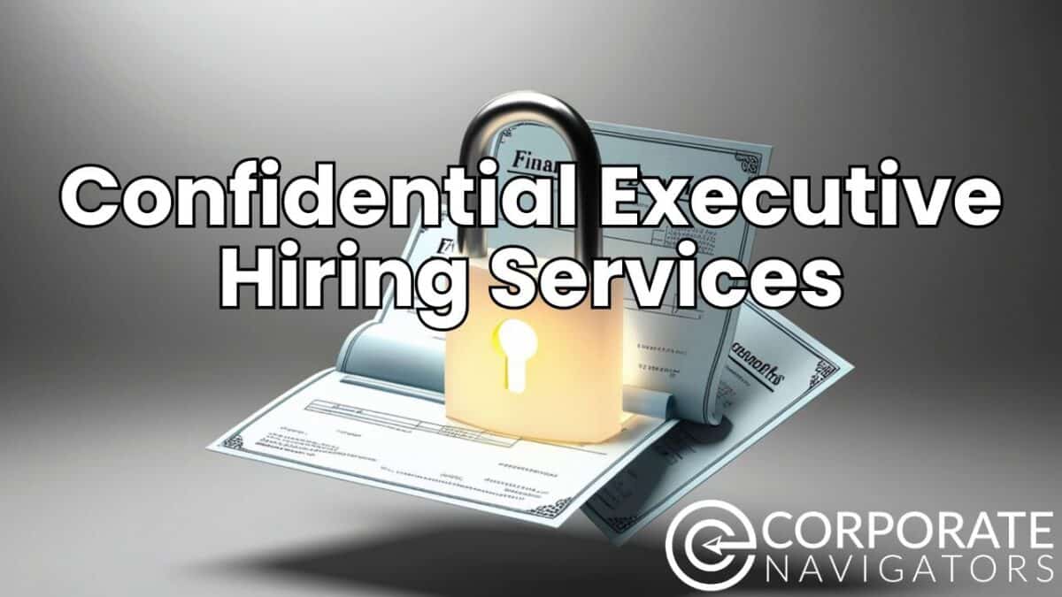 confidential executive hiring services